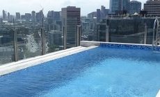 Rooftop lap pool in the heart of Melbourne