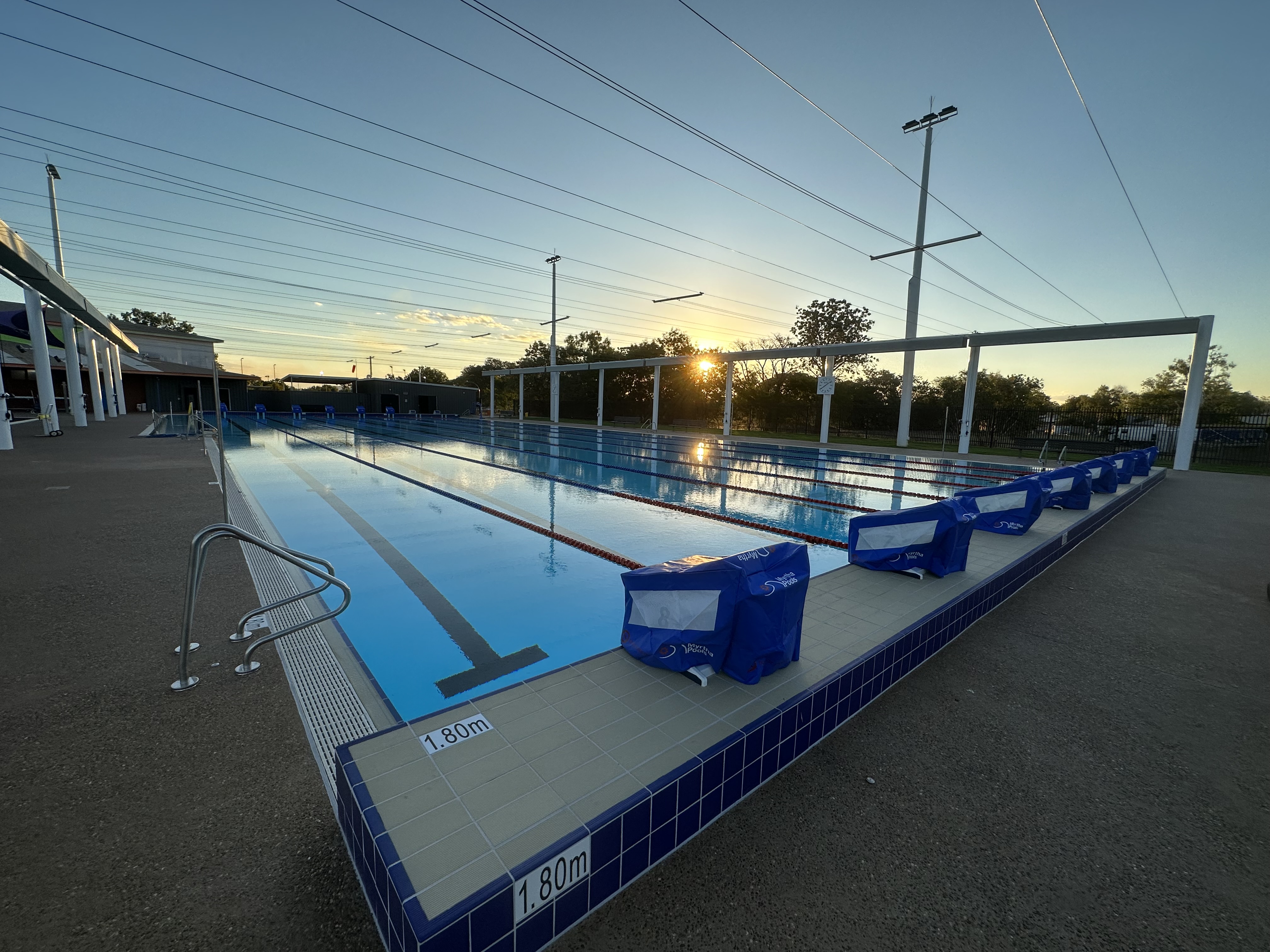 50m Myrtha Swimming Pool